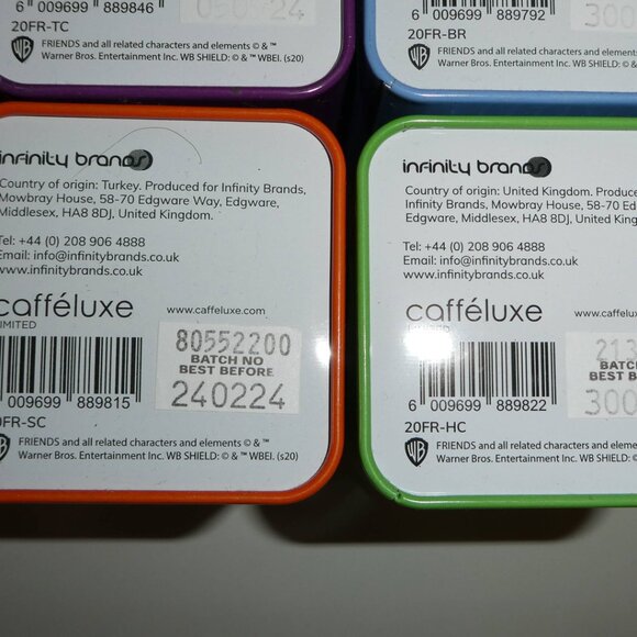 FRIENDS - Set of Six Hot Beverage Gift Bundle Tins - Picture 10 of 10